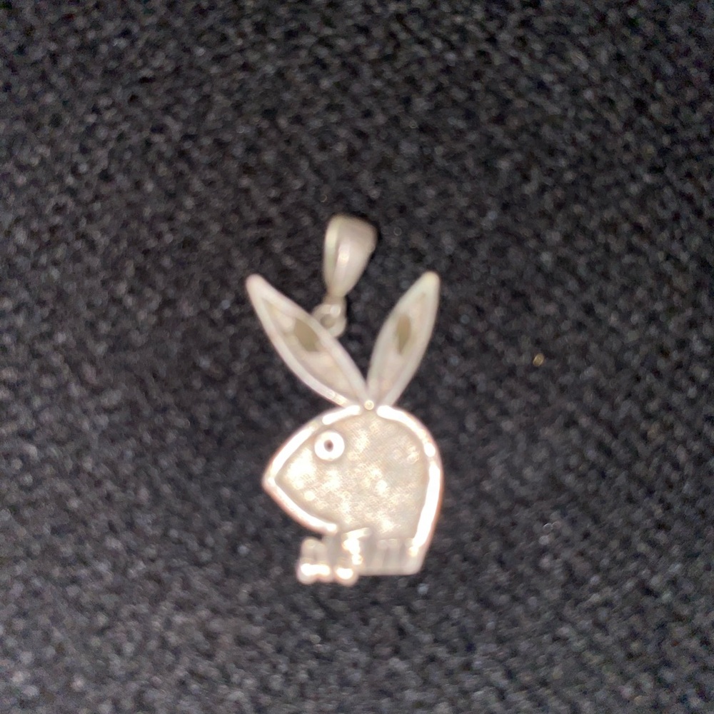 Silver Play Boy Charm Pendant (Vintage) View 4